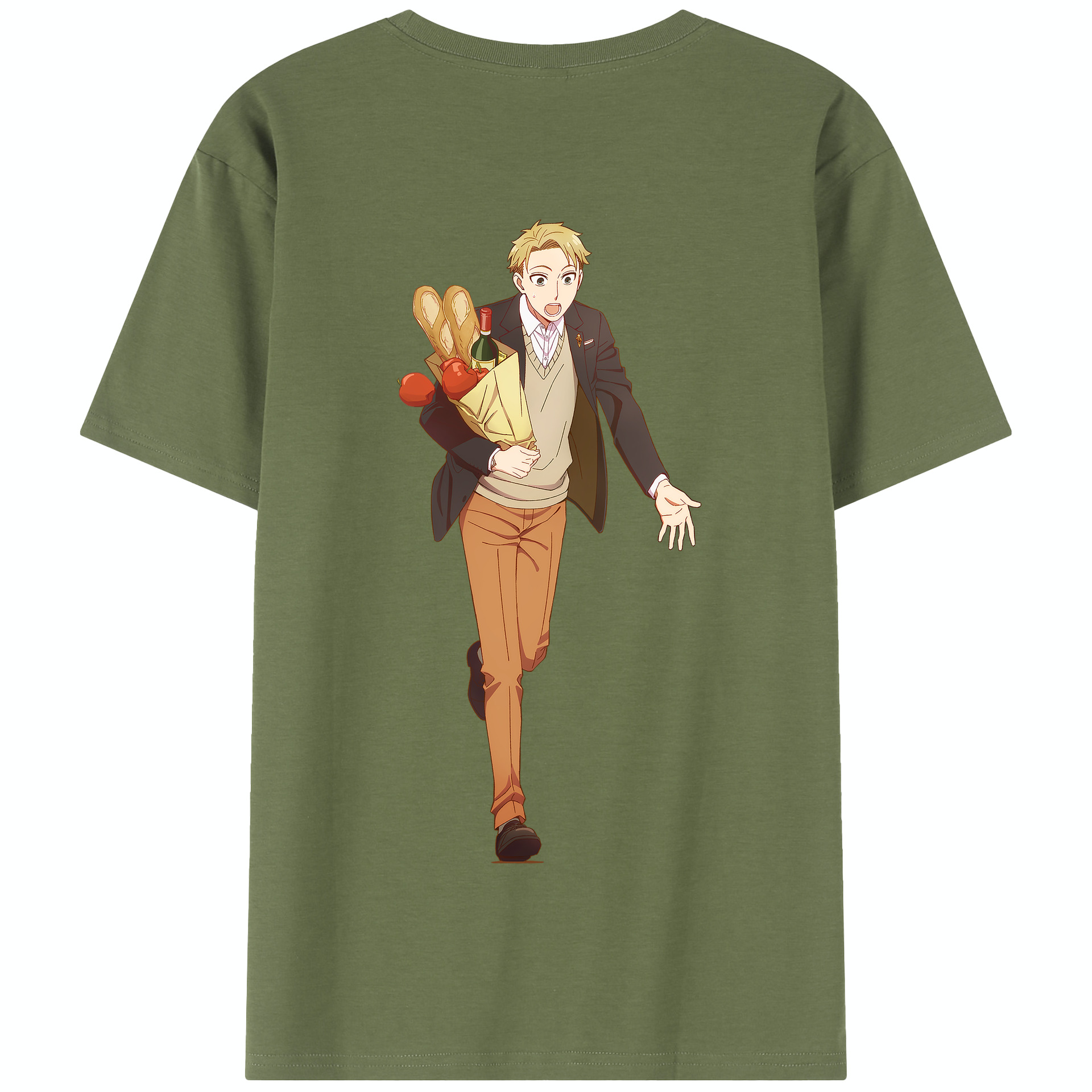 （画像用） SPY×FAMILY间谍家家酒 綿100％半袖Tシャツ（背面プリント）